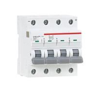 Mini disjoncteur MCB DC 1000V, 6a, 10a, 16a, 20a, 25a, 32a, 40a, 50a, 63a, 4 pôles, IEC60947, 1 pièce(25A)