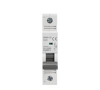 Mini disjoncteur monophasé GYM9-125 DC MCB, 80A 100A 125A 1P, largeur du disjoncteur 17.8mm, 250VDC 6KA, 1 pièce commutateur d'air (Color : 80A, Size : 1 Pole 250VDC)