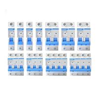 Mini disjoncteur NXB-63-125 DZ47 1p 2p 3p 4p 1A - 125A maison MCB avec indication(125A,2)