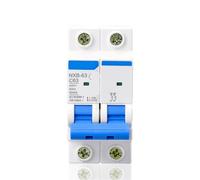 Mini disjoncteur NXB-63 2P AC C 400 V 10 A 16 A 20 A 25 A 32 A 40 A 63 A DZ47 DIN Rail 1 pièce(1A)