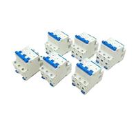 Mini disjoncteur NXB-63 3 pôles type C 1A 2A 3A 4A 6A 10A 16A 20A 25A 32A 40A 50A 63A Disjoncteur MCB C45(16a)