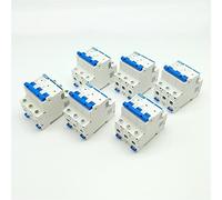 Mini-disjoncteur NXB-63 3 pôles type C 1A 2A 3A 4A 6A 10A 16A 20A 25A 32A 40A 50A 63A Disjoncteur MCB C45(20A)