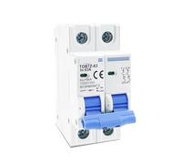Mini Disjoncteur Solaire 2P DC 1000V, 3A 6A 10A 16A 20A 25A 32A 40A 50A 63A DC MCB Pour Système PV, 1 Pièce Composants électriques