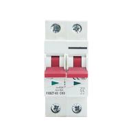 Mini-disjoncteur Solaire 2P DC 500 V VaneAims, Interrupteur De Protection Contre Les Surcharges 6-63 A, Montage Sur Rail DIN, For Système Photovoltaïque.(16A)