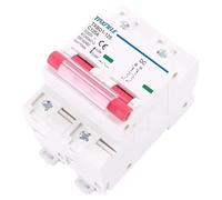 Mini disjoncteur solaire 2P DC 600V, interrupteur de batterie 125A 100A DC MCB for système photovoltaïque PV(125A)