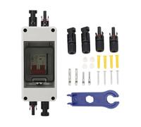Mini-disjoncteur Solaire Avec Boîtier De Distribution Étanche IP65, Interrupteur-sectionneur PV DC500 V(20A)