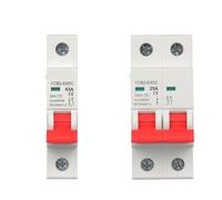 Mini-disjoncteur solaire CC - 1P/2P 1000 V 3 A-63 A CC for la protection des systèmes photovoltaïques(2,6A)