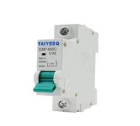 Mini disjoncteur solaire DC 250V 1P, interrupteur de Protection contre les surcharges MCB 10-63A for système photovoltaïque PV(25A)