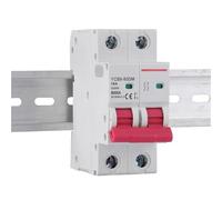 Mini-disjoncteur YCB9-80DM 2P DC MCB 6 KA 500 V 16 A 20 A 25 A 32 A 40 A 50 A DC, Protection De Sécurité(63A)