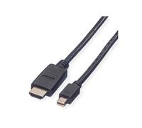 Mini DisplayPort Câble, Mini DP - HDTV, M/M, noir, 1 m