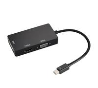 Mini DisplayPort DP vers HDMI VGA DVI Convertisseur pour Microsoft Surface Pro 1 2 3 4