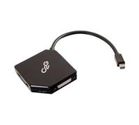 Mini DisplayPort to HDMI, VGA, or DVI Adapter Converter - Convertisseur vidéo - DVI, HDMI, VGA - DVI, HDMI, VGA - noir