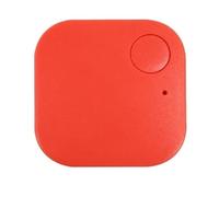 Mini Dispositif Anti-Perte, Bluetooth, Compatible avec Les Enfants âgés, équipement de prévention des pertes d'animaux domestiques, Traceur SOS for Personnes âgées(Red)
