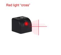 Mini Dispositif D'aide Au Golf D'intérieur Horizontal Au Laser Avec Faisceau Laser Vert/Rouge Ultra Fort,Portable Avec Batterie -Rouge Cross