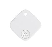 Mini Dispositif de Suivi Bluetooth for Find My APP Smart Tag Kid Pet Car GPS Lost Tracker Alarme Anti-Perte Rappel Positionneur(White)
