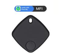 Mini Dispositif De Suivi Pour Trouver Mon Andrea Key,Étiquette Intelligente,Recherche D'enfant,Animal De Compagnie,Voiture,Gps,Traqueur Perdu,Traqueur Bleutooth Intelligent,Système Ios-Noir-B