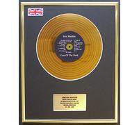 Mini Disque doré édition limitée Iron Maiden/Mini Disque d'or/édition limitée/COA/Fear of The Dark