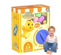 Mini distributeur automatique - Arrêtez l'ennui pendant les jours de pluie, manivelle Gacha japonaise authentique, compatible avec les capsules de 32 mm + fenêtre transparente, équipement mécanique re