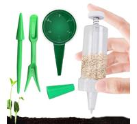 Mini distributeur de semis, léger 12 x 3,2 cm, mini distributeur pour semis de jardin, jardinière multifonction, outil facile pour planter des graines pour la pelouse, la terrasse, la ferme de jardin