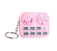 Mini DJ Keychain - Small Musical Player Pendant Charm, Creative DJ Style Audio Keyring Accessory, Decorative Music Lover Gadget Ornament For Backpack Handbag Purse Party Travel Home Office Use