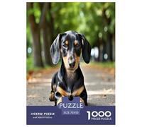 Mini Doberman Inu 1000 Pièces Animaux Puzzle Défi Jouet Jeu Éducatif Décoration D'intérieur Et Enfants À Partir De 14+ Ans pour Enfants Cadeaux 70x50cm/1000pcs
