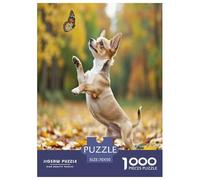Mini Doberman Inu 1000 Pièces Animaux Puzzle Défi Jouet Jeu Éducatif Décoration D'intérieur pour Adulte Adultes Cadeaux 70x50cm/1000pcs