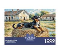Mini Doberman Inu 1000 Pièces Animaux Puzzle Défi Jouet Jeu Éducatif Unique Home Decor Et Enfants À Partir De 14+ Ans Art Mural Cadeau 38x26cm/1000pcs