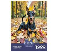 Mini Doberman Inu 1000 Pièces Animaux Puzzle Défi Jouet Jeu Éducatif Unique Home Decor Et Enfants À Partir De 14+ Ans Art Mural Cadeau 70x50cm/1000pcs