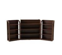 Mini Doll Furniture Shelf - Tiny Display Rack, Pretend Play Accessories, Home Decoration Ornament | Bedroom Study Room Setup, Miniature Toy Arrangement, Imaginative Play Companion for Children