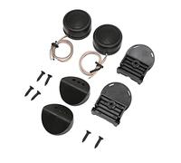 Mini Dome Tweeter, 380W Système Audio Haute Performance | Aigus clairs, Installation facile avec des autocollants, Compatibilité universelle avec les voitures, Condensateurs