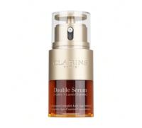 [Mini]DOUBLE SÉRUM CLARINS SOIN COMPLET ANTI-ÂGE CONCENTRÉ 20 ml - Primé | Anti-Âge | Raffermit, lisse et stimule l'éclat | 21 ingrédients végétaux, dont le curcuma | Tous types de peau, âges et origi