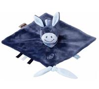 Mini doudou - NATTOU - Alex l'âne - Mixte - Bleu - Gris et noir