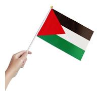 Mini drapeau de la Palestine, mini drapeau palestinien, petits bâtons de palestine agitant la main, drapeau national de la Palestine sur le drapeau national pour