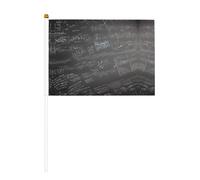 Mini drapeaux à main imprimés avec symboles mathématiques, pour grande ouverture, bar, bureau, défilés de la coupe du monde et événements sportifs