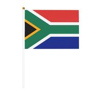 Mini drapeaux de l'Afrique du Sud - Idéal pour les événements en plein air, l'esprit d'équipe et les décorations, 14 x 20,8 cm