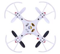 Mini drone 2,4 GHz 4 canaux, mode sans tete, quadricoptere 3D roulant, helicoptere RC (rouge)