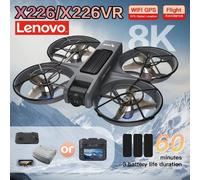 Mini drone Lenovo X226/X226VR, drones professionnels 4K, hélicoptère télécommandé, avion RC, quadricoptère, jouets, cadeau pour enfants X226-8K-battery-3