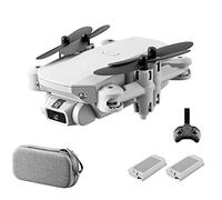 Mini drone LS-MIN avec caméra 4K HD pour adulte, drone FPV WiFi avec vidéo en direct 120 ° grand-angle, quadricoptère RC pliable avec contrôle gestuel, opération à une touche, retournement 3D