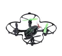 Mini Drone Quadricoptere Telecommande 2,4 Ghz 4 Canaux Avec Camera 0,3 Mp (Noir Et Vert)-Qhfen Noir