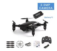 Mini Drone Radiocommandé Pliable Avec Caméra 720p, Quadcoptère Fpv, Maintien D'altitude En Hd, Jouets Pour Enfants-Générique