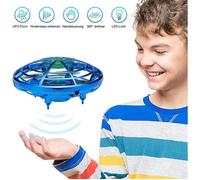 Mini drone TEMPSA - Main contrôlée - Jouet volant pour enfants - Bleu