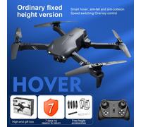 Mini Drone V13 Rc Avec Caméra Hd 4k 1080p, Wifi Fpv, Double Caméra Pliable, Transmission En Temps Réel, Hélicoptère, Jouets-Générique