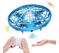 Mini Drones,Kriogor New Drones à Main,Mini-Drone UFO Mains Libres hélicoptère à Induction Infrarouge Rotaion 360 °,Télécommande Mini Avion Jouet LED Jouet Volant Cadeau Jouet pour Garçons et Filles