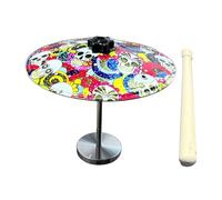 Mini Drum - Calming Percussion Musical Instrument for Stress Relief, Compact Handheld Drum for Adults, Teens, Students, and Music Lovers, Perfect Living Room, Bedroom, Study, or Dorm Pratique