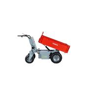 Mini dumper électrique 500kg 196L plateau basculant hydraulique cloison amovible batterie 48V / 32Ah Torros MEP502H