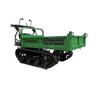 Mini dumper sur chenilles Grünwelt GW-B750H, dumper hydraulique, minidumper, brouette motorisée, 750 kg, 7 CV