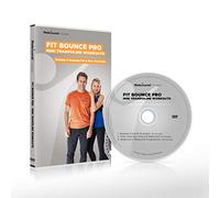 Mini DVD d'exercice de trampoline Fit Bounce Pro | Comprend 3 fantastique exercices de remise en forme et perte de poids | Exercices amusants pour trampoline en intérieur