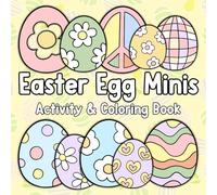 Mini Easter Egg Activity and Coloring Book for Preschool and Kindergarten Kids Age 3-6 with Dot-to-Dot, Mazes, Tracing, Drawing, and 70 Activities!