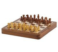 Mini échiquier MAGNETIQUE avec échiquier incrusté 18 cm