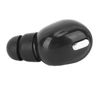 Mini écouteur sans Fil Bluetooth, Casque à Oreille Unique pour Les Entraînements et Une Utilisation Quotidienne, Son de Basse élevée, Ajustement Confortable, Poids Léger de 15 G (Black)